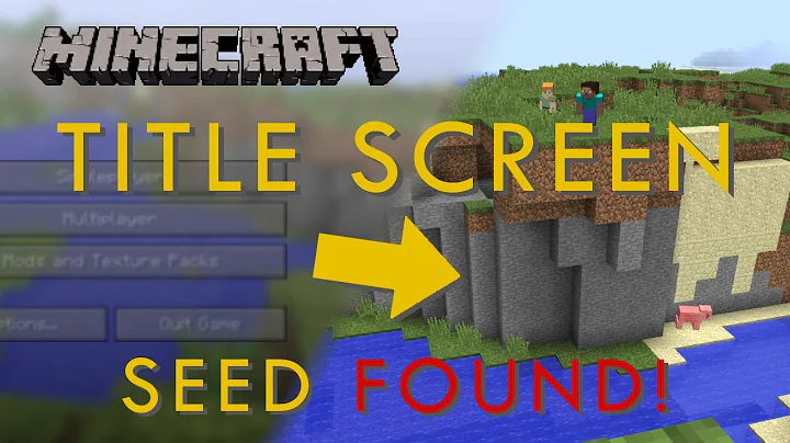 Unveiling the Mystery: Discovering the Minecraft Title Screen Seed