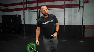 Movement Demo - Barbell Cluster (Squat Clean Thruster)