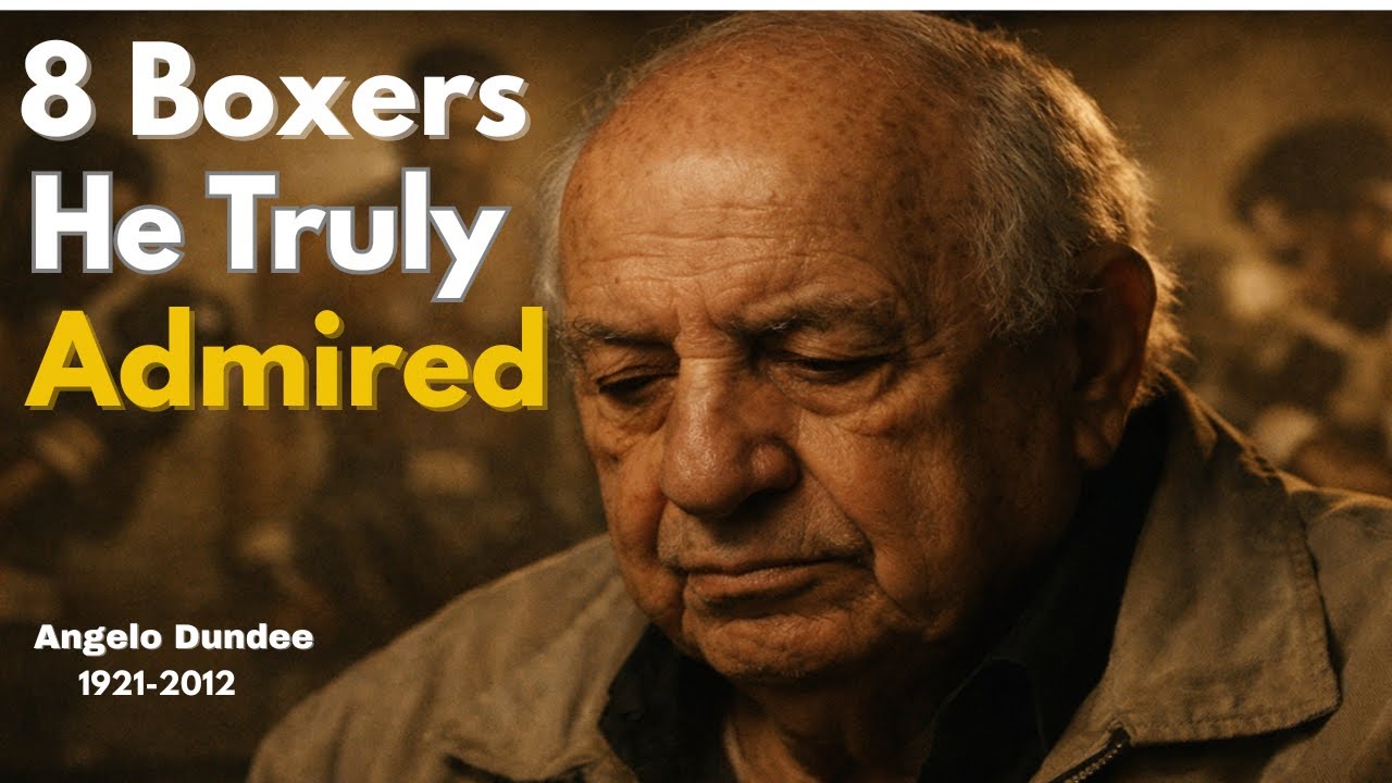 Before He Died, Angelo Dundee Revealed the 8 Boxers He Truly Admired/