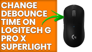 How To Change Debounce Time On Logitech G Pro X Superlight (Adjust Debounce Time On Logitech G Pro)