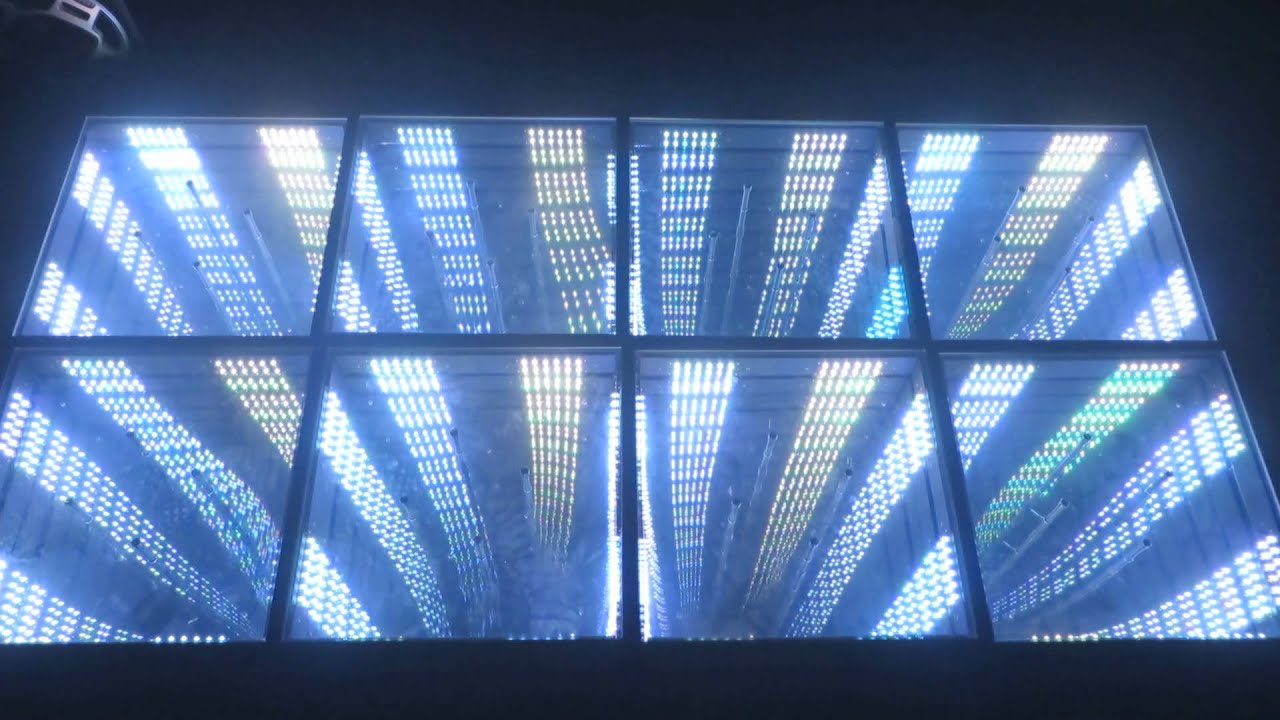 New time tunnel led dance floor