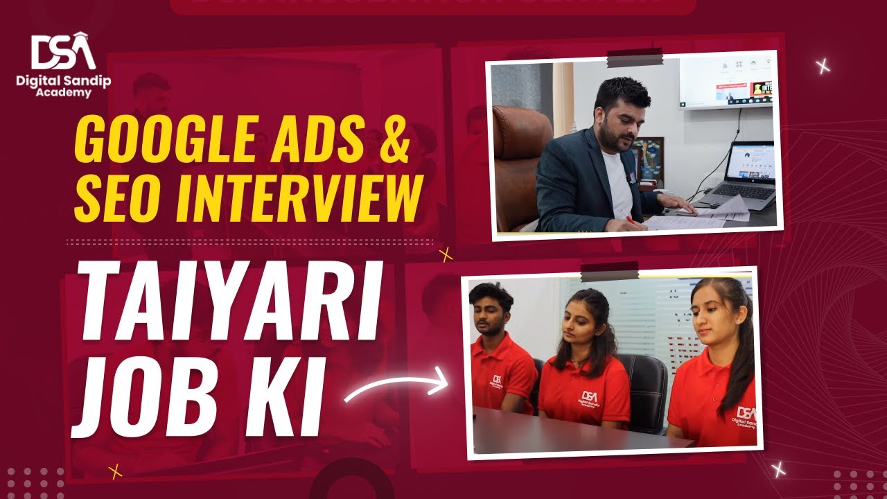 Вопросы и ответы на собеседование по цифровому маркетингу 2025 | Собеседование по Google Ads и SE...