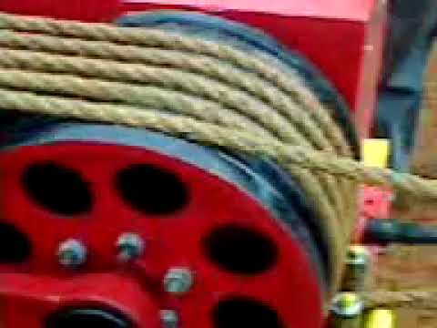 Version 2 Portable Stringing cum Winch Machine Version 2 in Kerala for L&T in the year 2010 - 2011