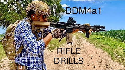 Daniel Defense M4a1: Rifle Drills (Ready-ups, Retention, Over-the-Shoulder)