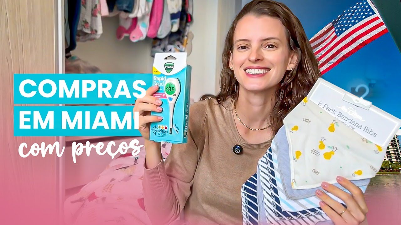 Tudo o que comprei em Miami para o enxoval do bebê (sem gastar com besteira!)