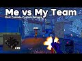 I played against my team  rust console