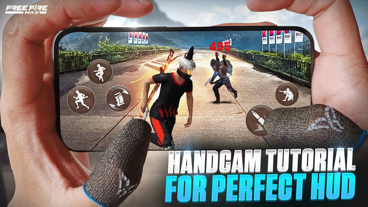 Supper HUD for Brazilian Headshot 🇧🇷 Handcam Tutorial + Best Headshot Settings , HUD & DPI 📲❤️ |