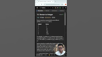 LeetCode 13 | Roman to Integer Explained Step-by-Step - JavaScript Solution