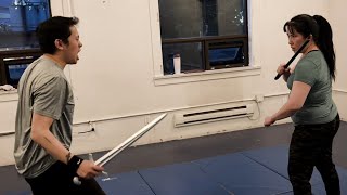 Knife Fight Choreography | Original Scenes, Alternate Takes & Bloopers