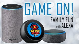 Family Plays The Magic Door on Alexa echo Dot Spot | Dad and Son