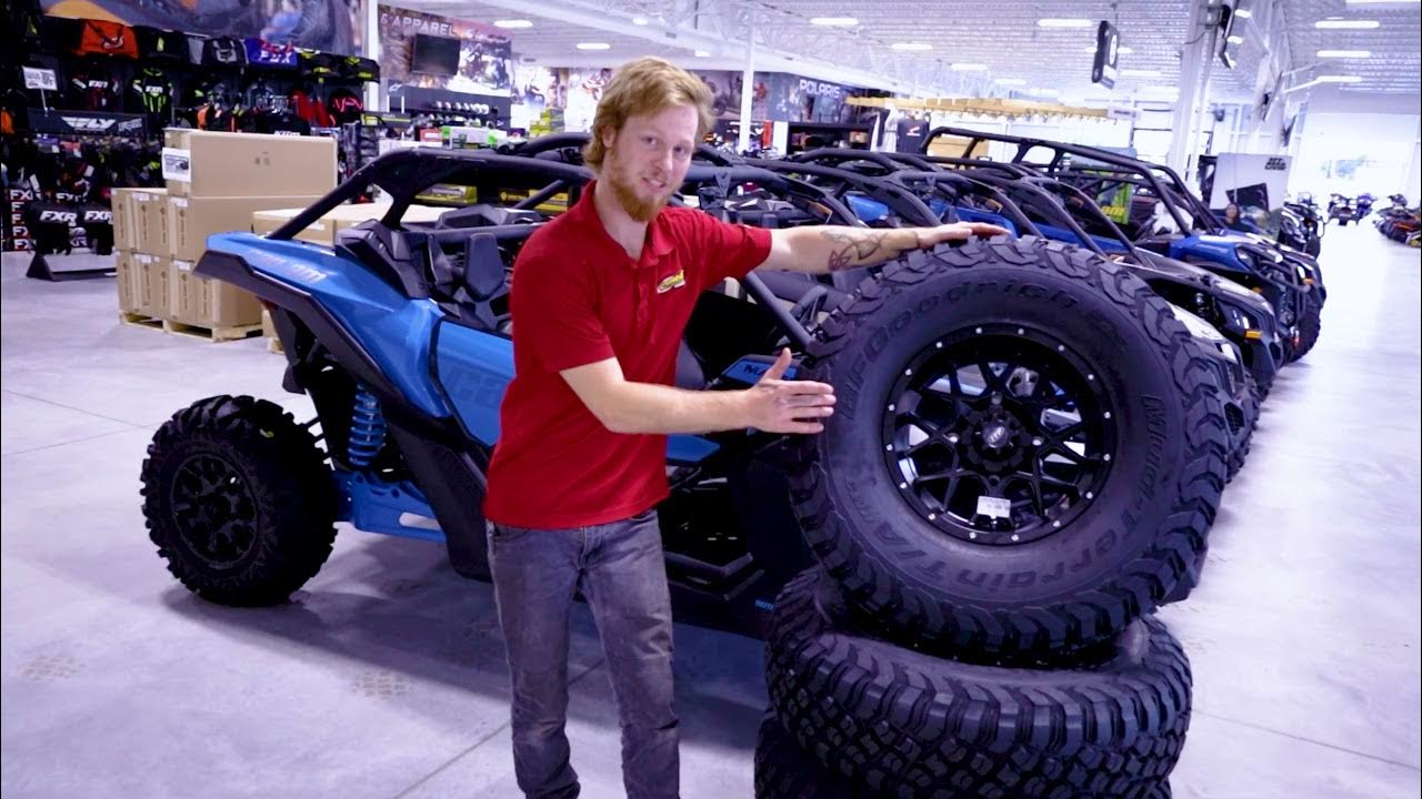 Best CanAm. Maverick X3 Wheel+Tire Upgrade YouTube