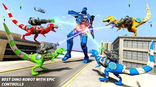 Dino Robot Bike Transform : Robot Dinosaur Game #Part3 | Android Gameplay | Rution Games screenshot 5