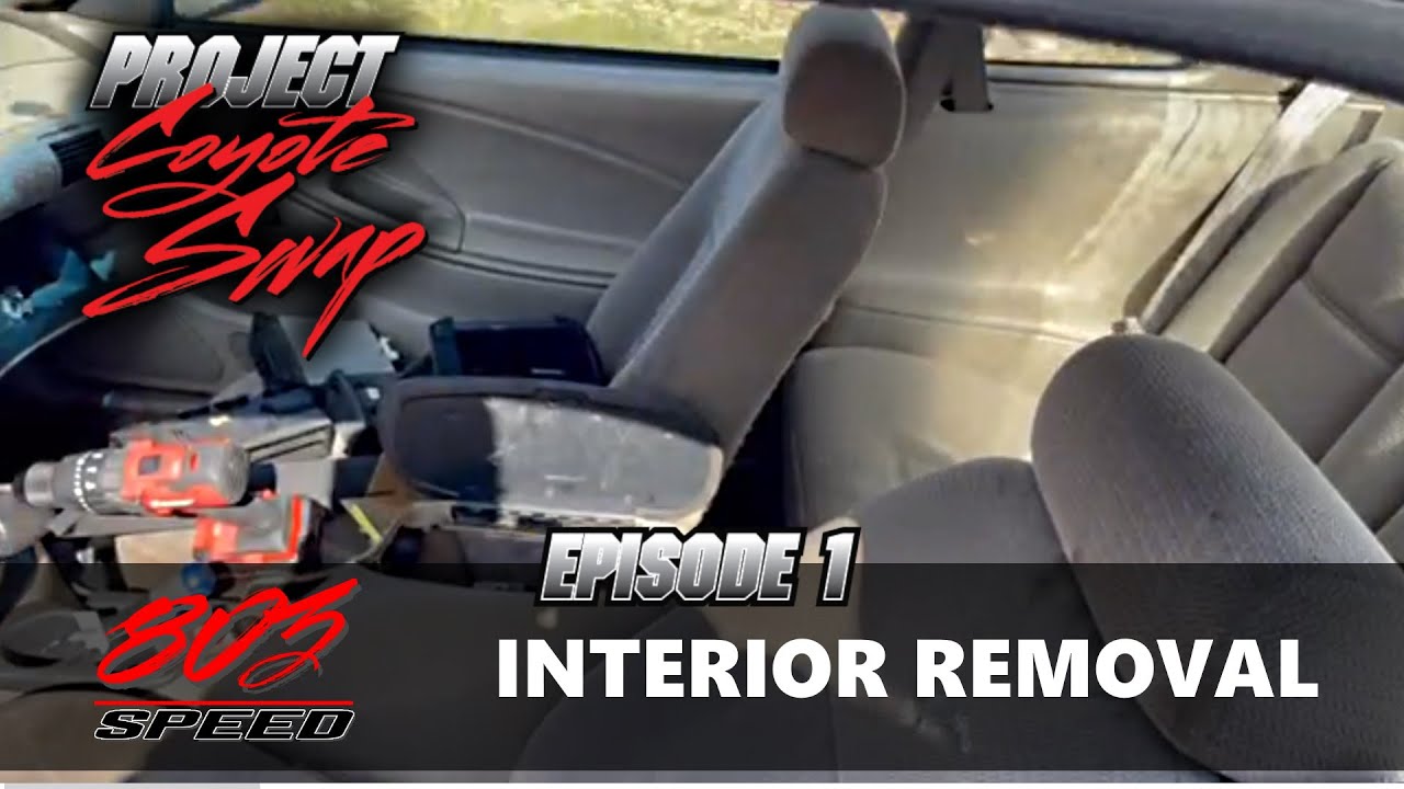 Project Coyote Swap: New Edge Interior Removal Episode 1