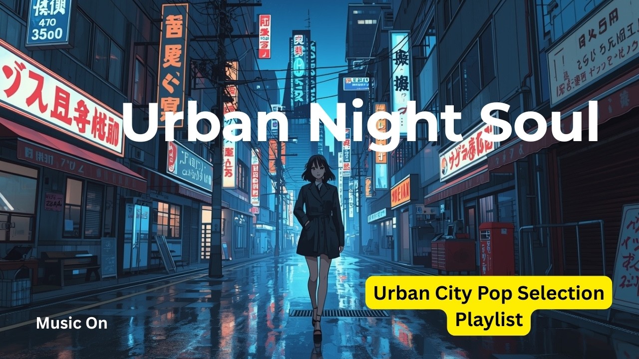 도심의 밤을 가르는 세련된 시티팝 | 드라이브하며 듣기 좋은 누-디스코 그루브 (Urban Night Mix)