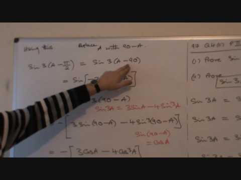 Leaving Cert Maths Higher Level 1997 Paper 2 Q4(c)