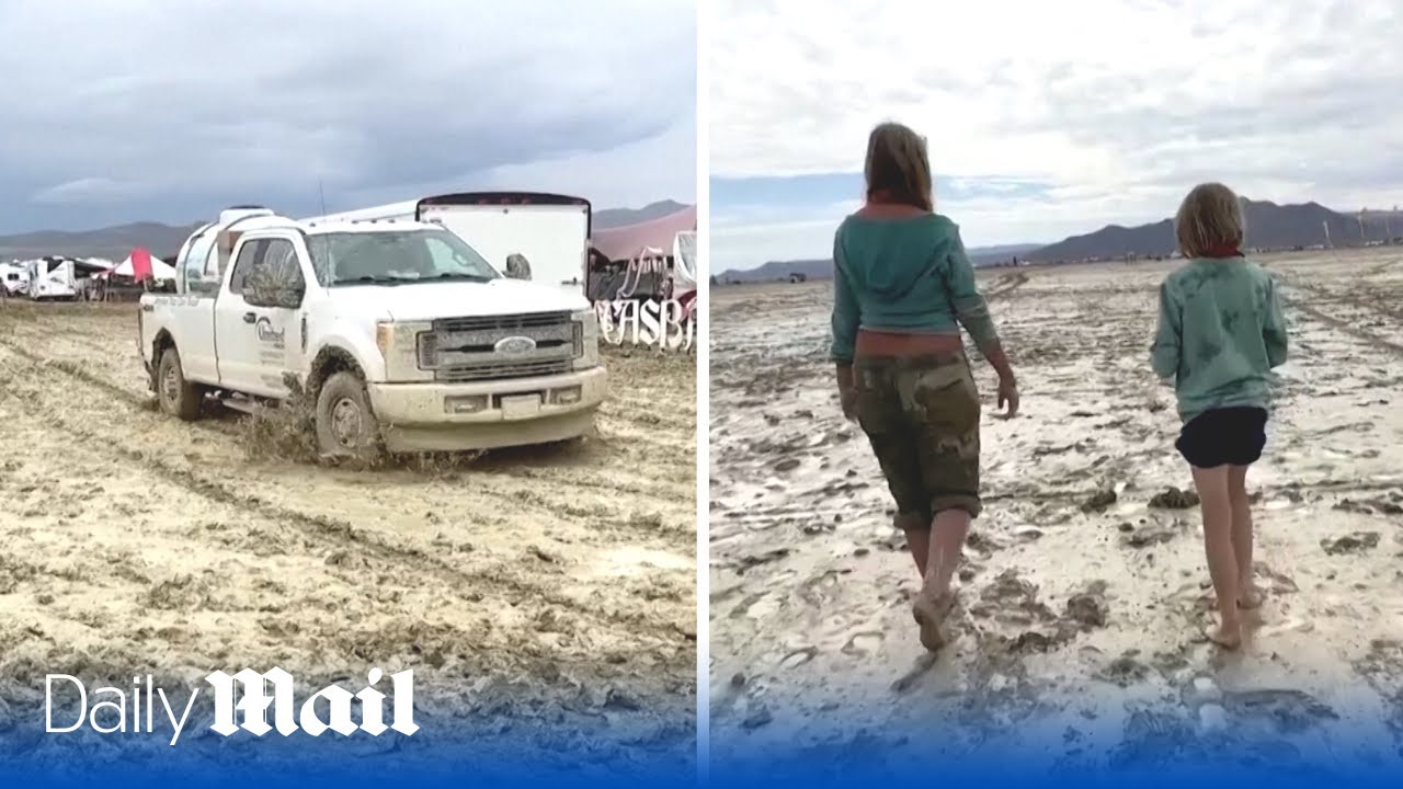 ‘We’ve never seen anything like this’: Burning Man weather leaves one dead and many stranded