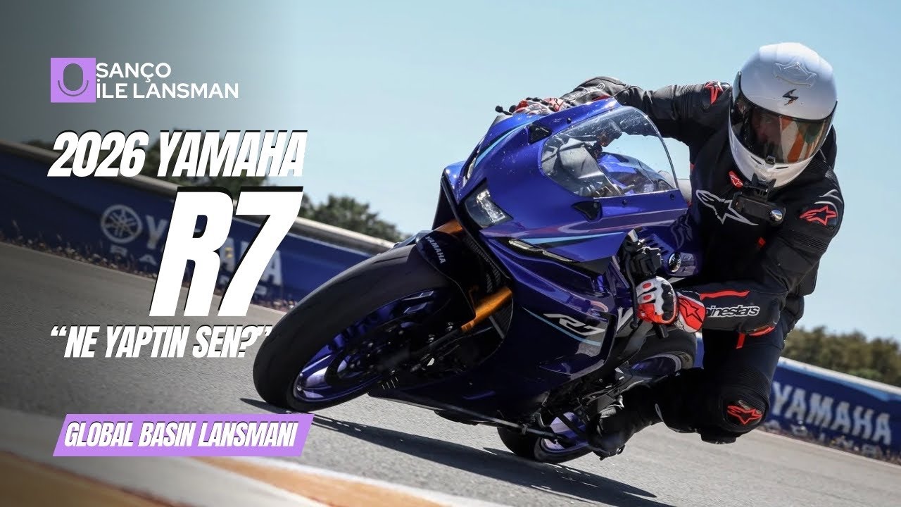 2026 Yamaha R7, Toprak Gibi Gazlamayamasam da Pisti Öğrendim