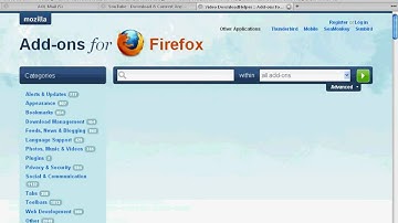How to get video download helper and get videos (Firefox)