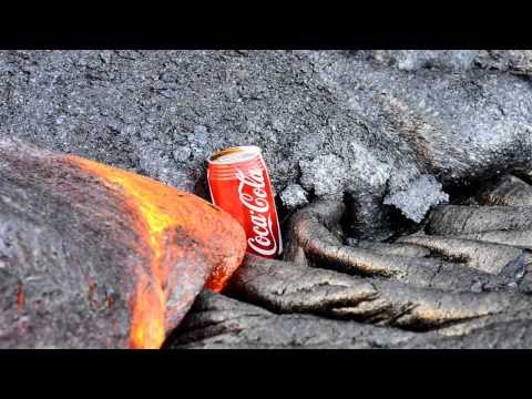 Why Can&#8217;t I Look Away From This Lava Destroying A Coke Can?