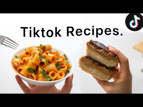 5 Tiktok Recipes that actually work. easy  vegan