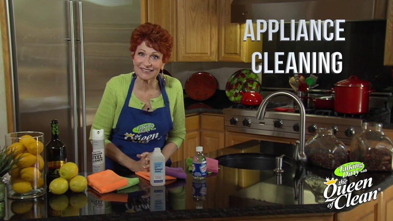 CLEANING KITCHEN APPLIANCES STAINLESS STEEL Queen of Clean YouTube