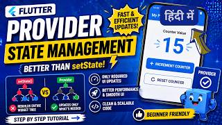 Flutter State Management using Provider Package | IT WALA | HINDI-हिंदी