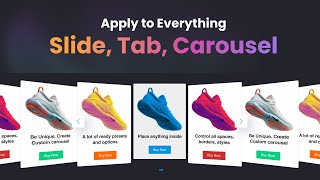 Turn everything to slider, carousel, tabs with Gutencon plugin for Gutenberg wordpress