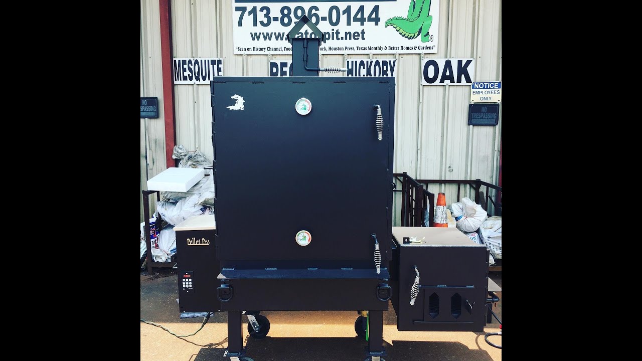 Meat Slinger 36 Pellet and Offset Stick Burner YouTube