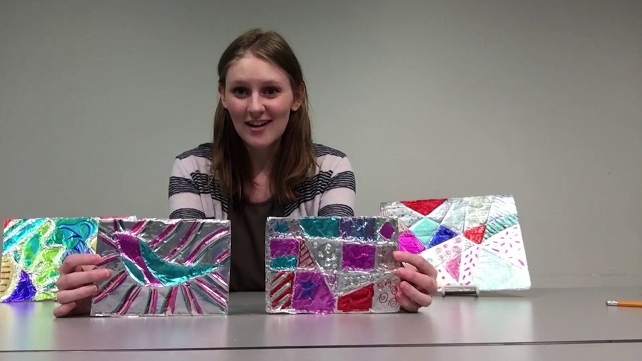 SRC: Middle School Program - Tin-Foil Art 