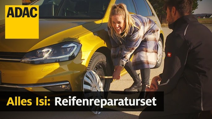 Wie verwendet man ein Reifenpannenset?, VW