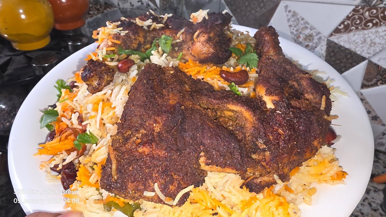 Authentic Arabian Chicken Mandi | Full Step by Step Recipe | Arabian chicken mandi indian style me👌