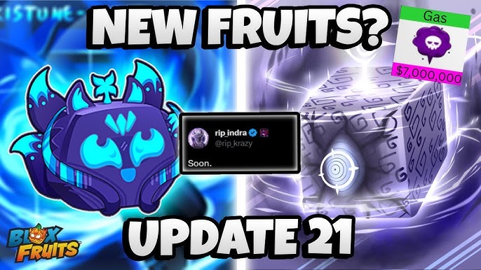 Blox Fruits Update 21 KITSUNE FRUIT REVEALED BY RIP INDRA 