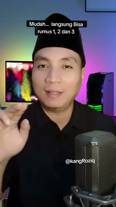 Mudah banget! Rumus Irama rost 1,2 dan 3