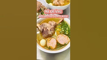 Mỳ Quảng Phan Rang #ninhthuan #alo85