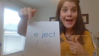 Mrs. Null is a Word Nerd: Focus on "Ject"