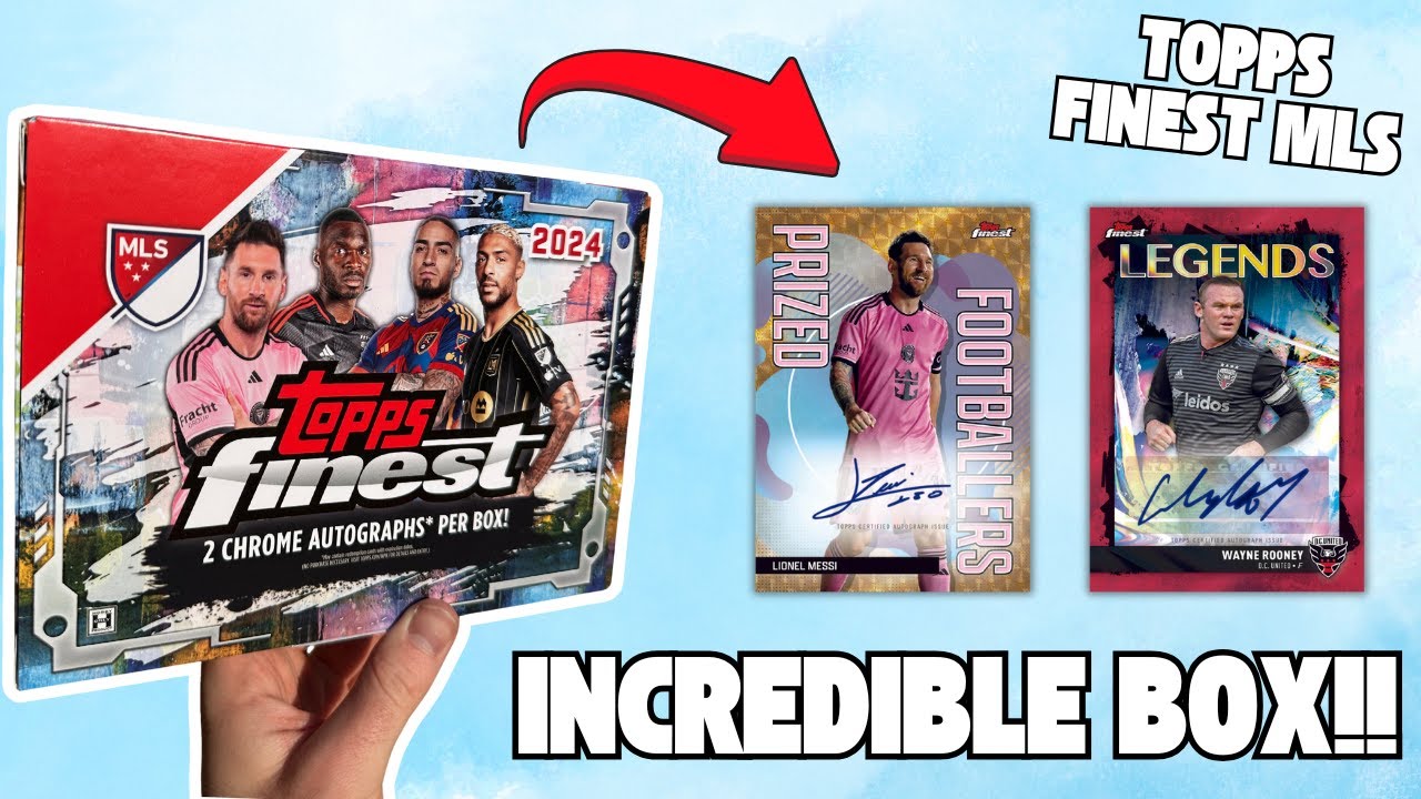 ANOTHER Messi ? + Low #/5?! | 2024 Topps Finest MLS Hobby Rip 