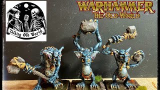 Warhammer The Old World: Painting Stone Trolls