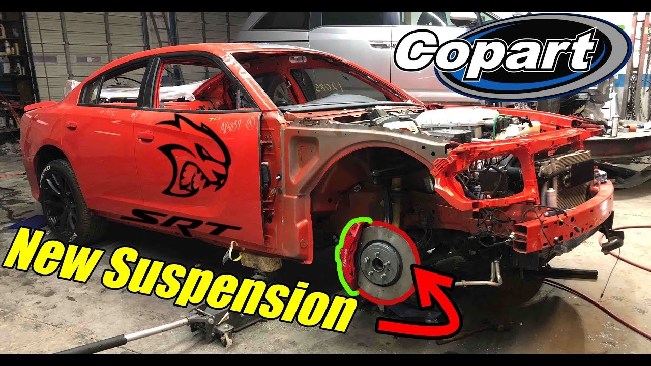 Rebuilding my wrecked charger hellcat part 2