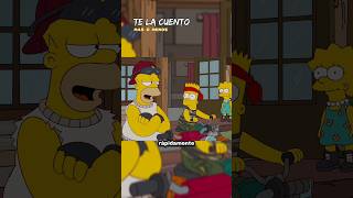 Los Simpsons son expulsados de Springfield 😢 | #resumen #humor #shorts