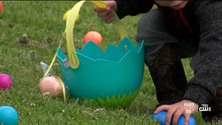 Easter egg hunt for people with special needs