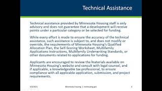Minnesota Housing: Consolidated RFP Introduction and Overview