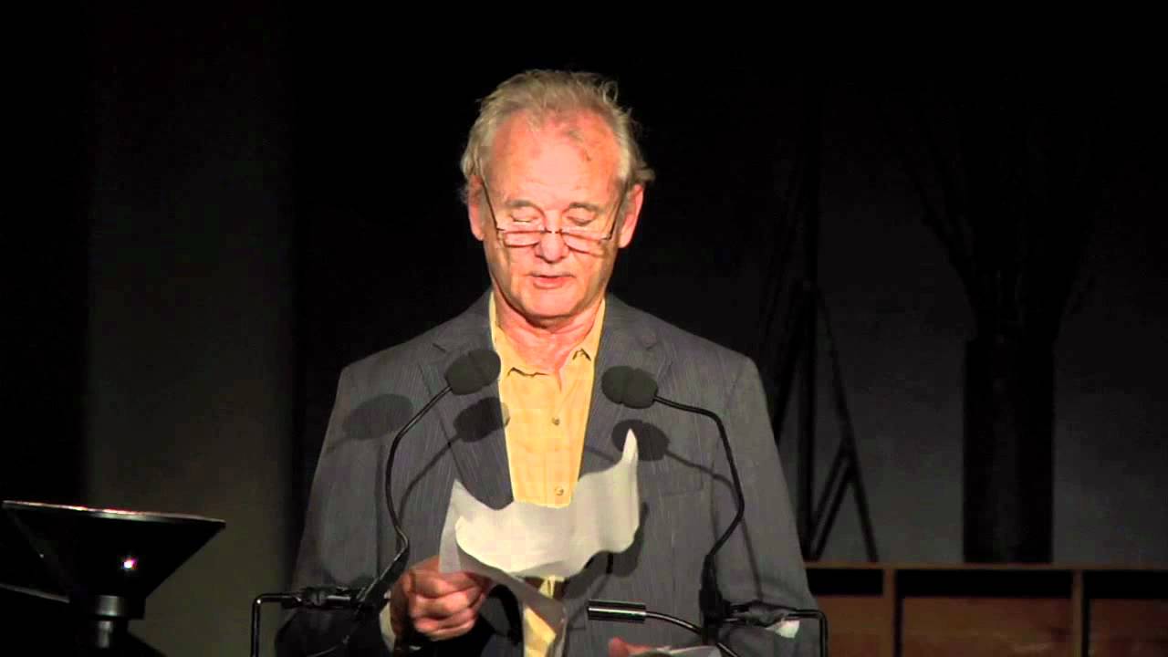 Bill Murray Reads Wallace Stevens