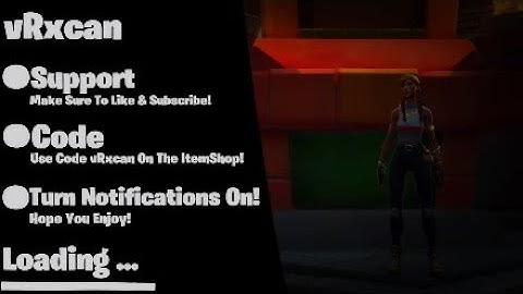 My New Fortnite Loading Screen intro