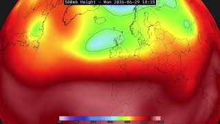 UK weather forecast two week outlook -  GFS Run: 2026-06-19 00z