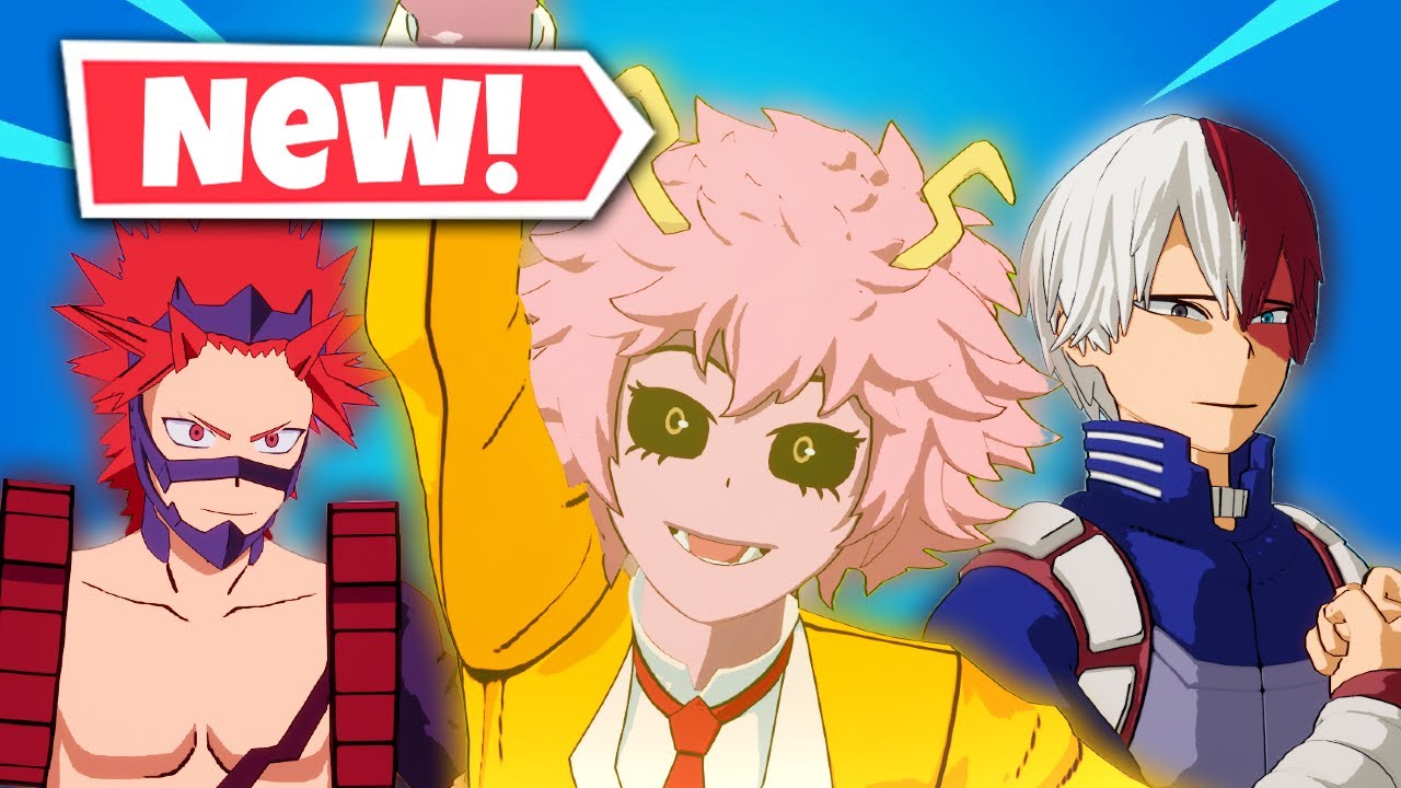 *NEW* My Hero Academia Skins In Fortnite!