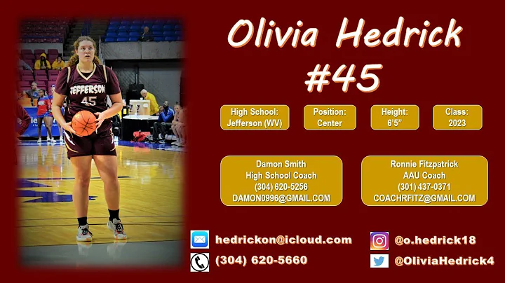 Olivia Hedrick Junior Season Highlights