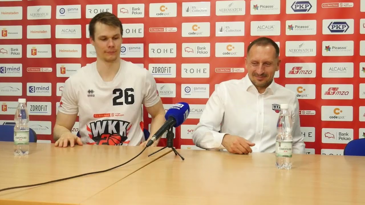 Konferencja: KKS Polonia Warszawa - WKK Active Hotel Wrocław