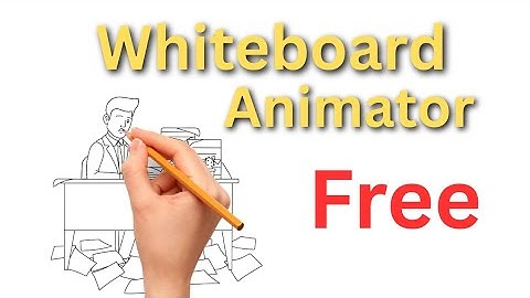 Whiteboard animator - Free and easy to use on phone.