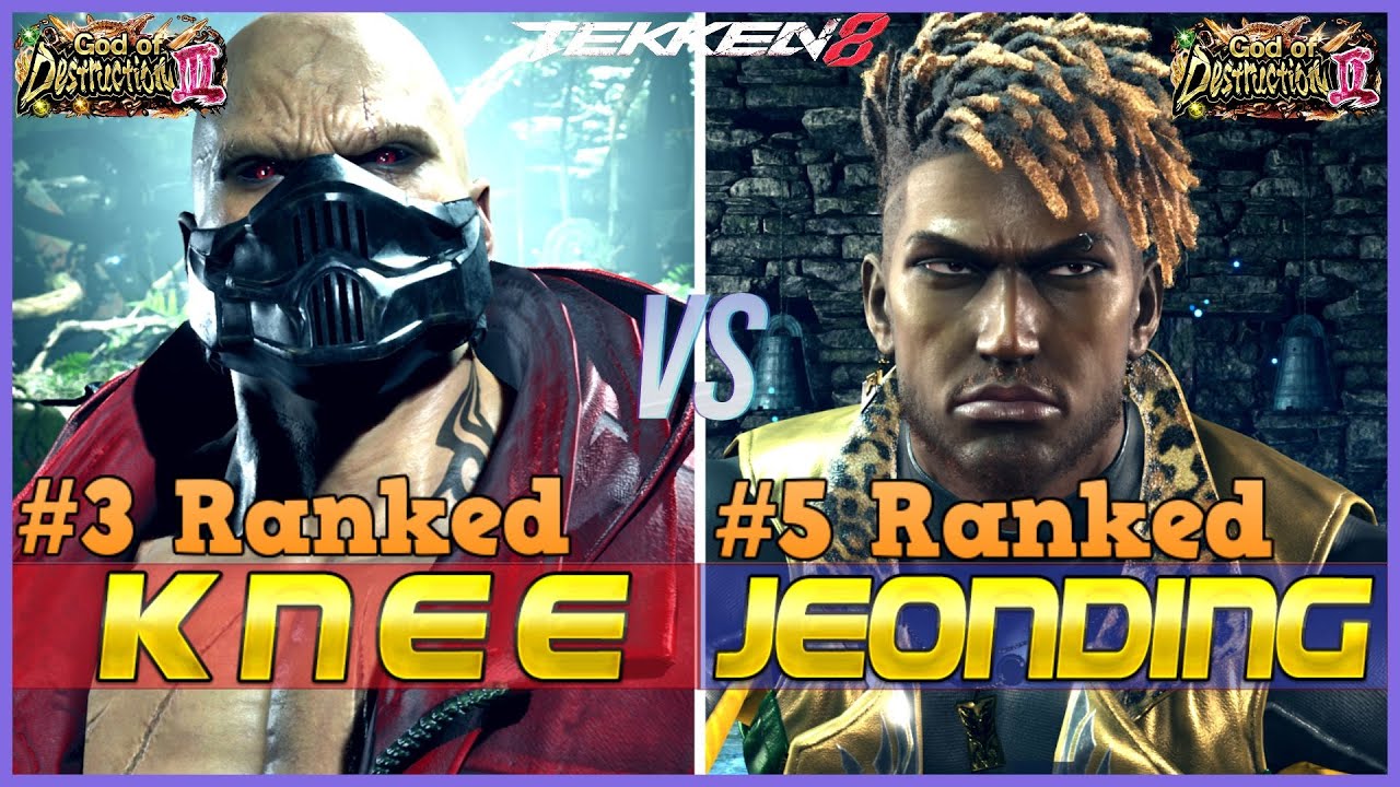 T8 ▰ KNEE (#3 Ranked Bryan) Vs JEONDDING (#5 Ranked Eddy) ▰ Tekken 8 High Level Gameplay
