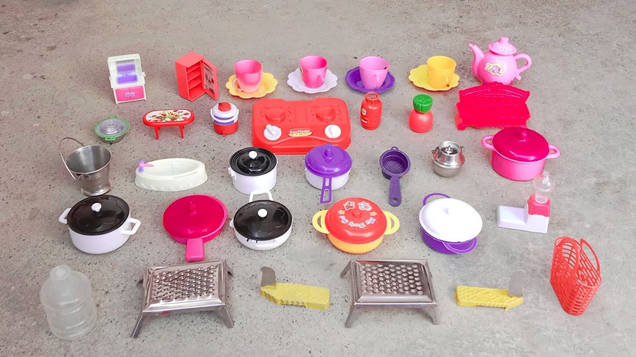 Amazing Mini Kitchen Set l Mini Latest Steel And Steel And Plastic